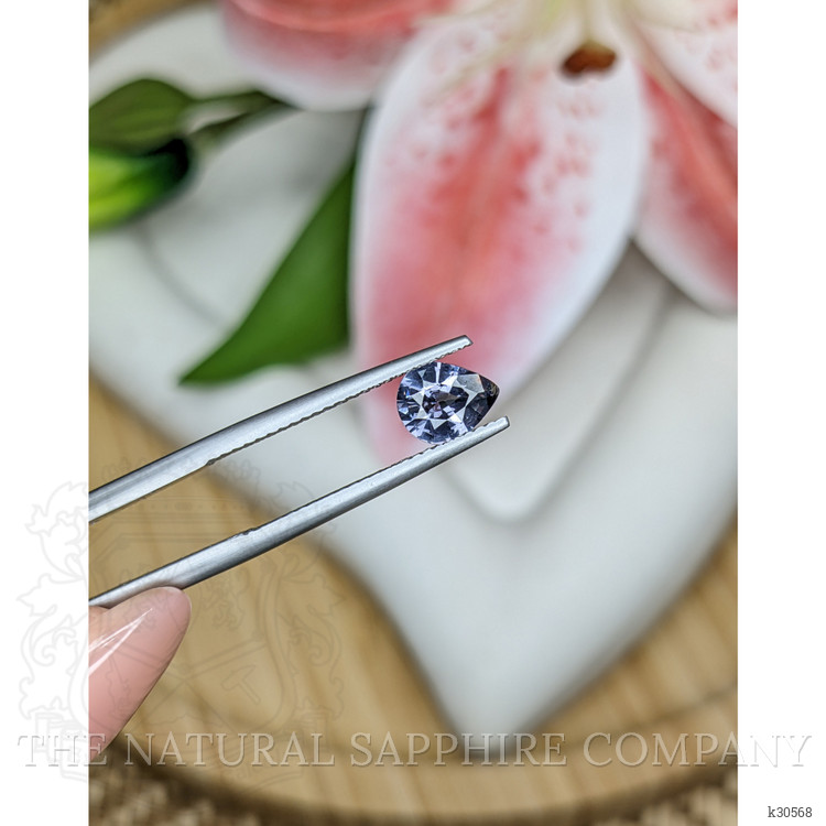 0.88 Ct. Purple Spinel from Ceylon (Sri Lanka)