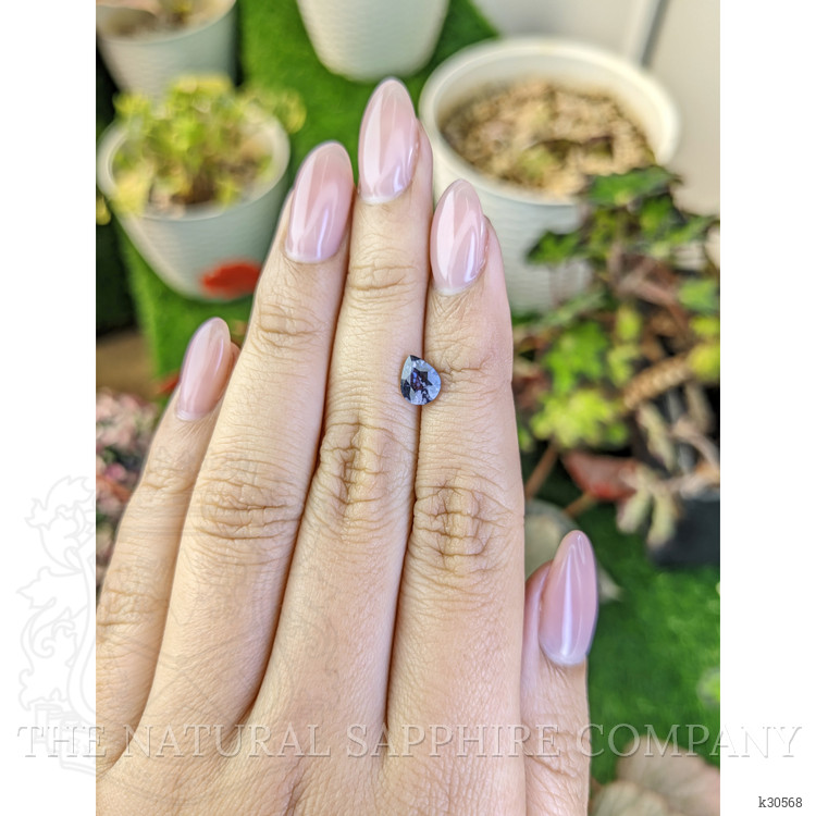 0.88 Ct. Purple Spinel from Ceylon (Sri Lanka)
