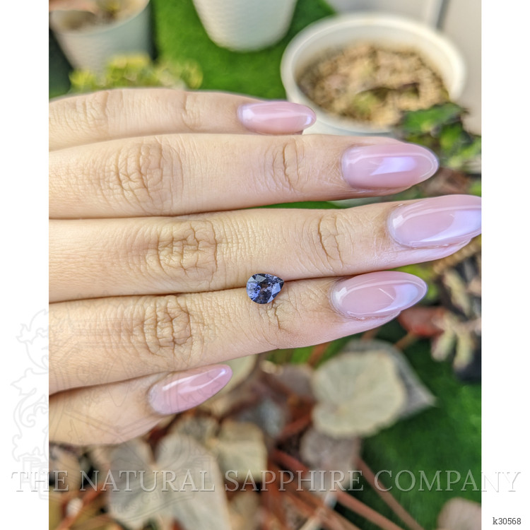 0.88 Ct. Purple Spinel from Ceylon (Sri Lanka)