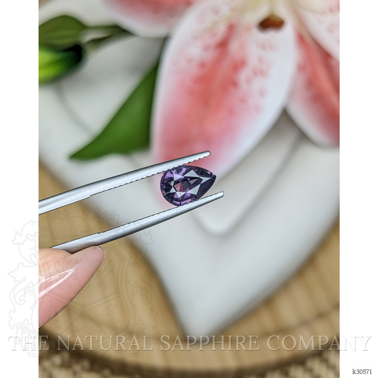 1.39 Ct. Purple Spinel from Ceylon (Sri Lanka)