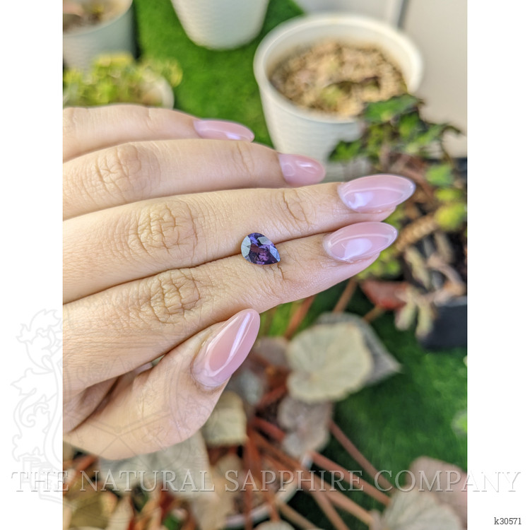 1.39 Ct. Purple Spinel from Ceylon (Sri Lanka)