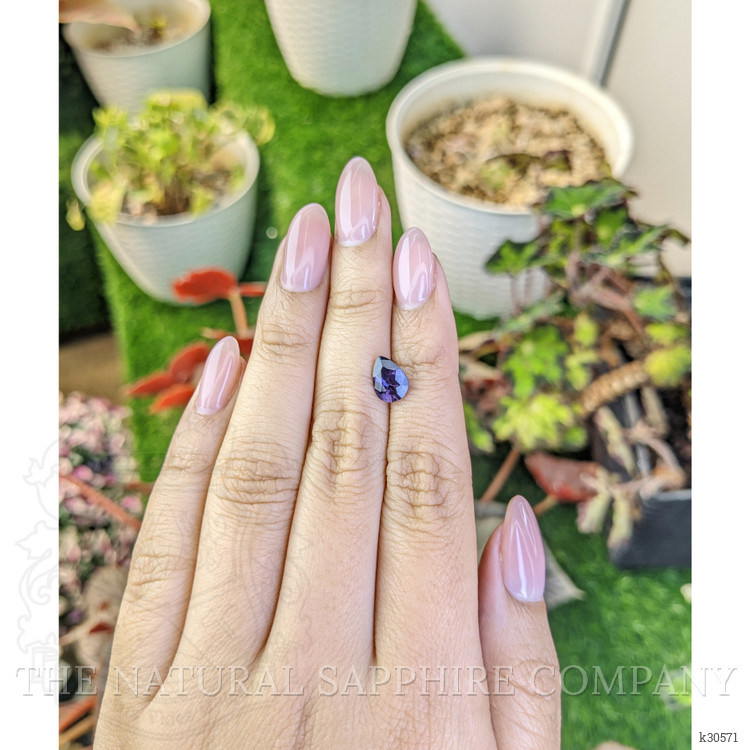1.39 Ct. Purple Spinel from Ceylon (Sri Lanka)