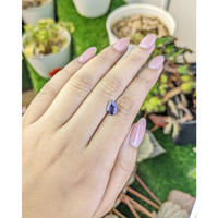 1.39 Ct. Purple Spinel from Ceylon (Sri Lanka) Life Style