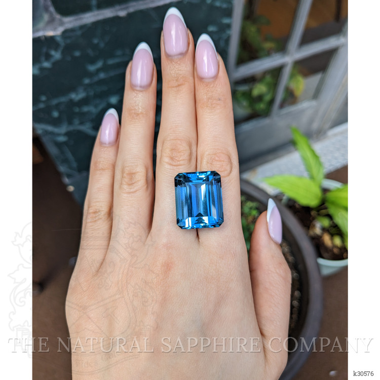 41.07 Ct. Blue Aquamarine from Brazil