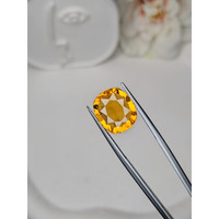 7.65 Ct. Orangish Yellow Citrine from Brazil Life Style
