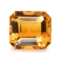 9.54 Ct.Tw. Asscher - Octagon Citrine