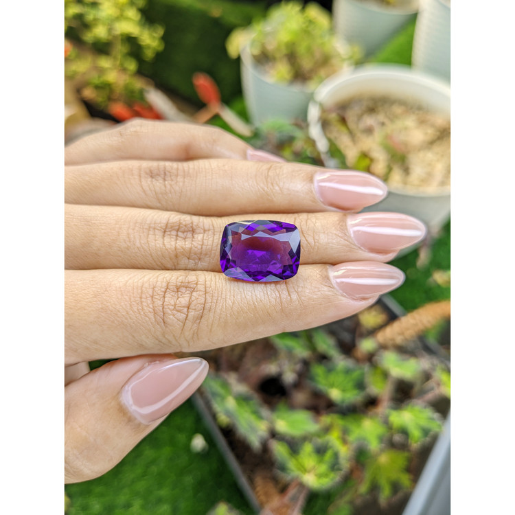 11.50 Ct. Purple Amethyst from Brazil