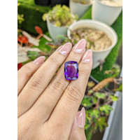 11.50 Ct. Purple Amethyst from Brazil Life Style