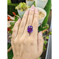 11.50 Ct. Purple Amethyst from Brazil Life Style