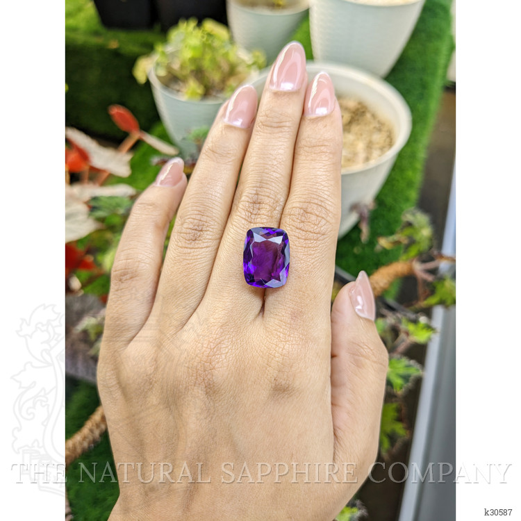11.50 Ct. Purple Amethyst from Brazil