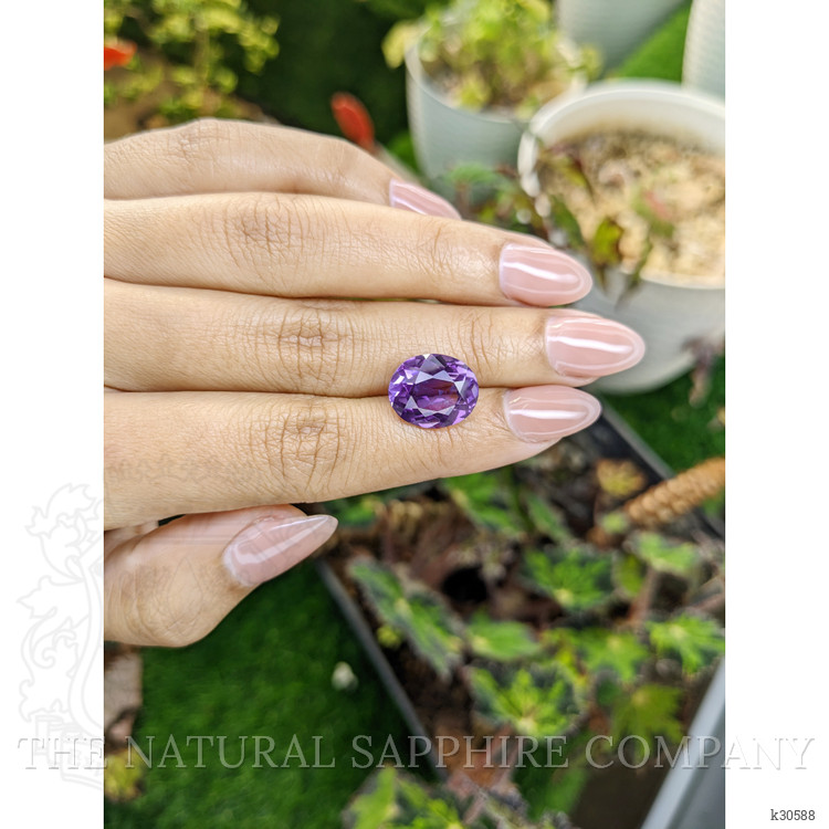6.60 Ct. Purple Amethyst from Brazil