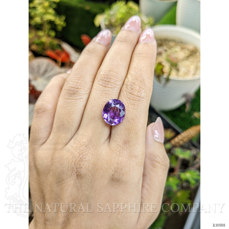 6.60 Ct. Purple Amethyst from Brazil
