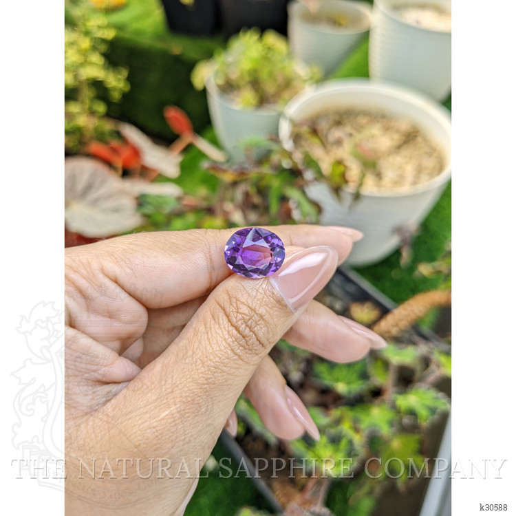 6.60 Ct. Purple Amethyst from Brazil