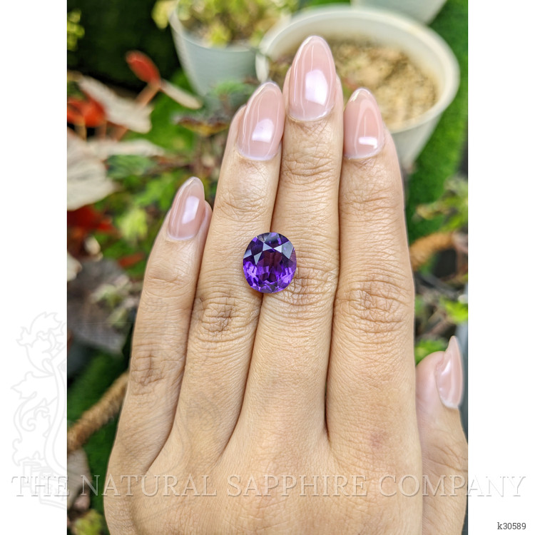 6.60 Ct. Purple Amethyst from Brazil