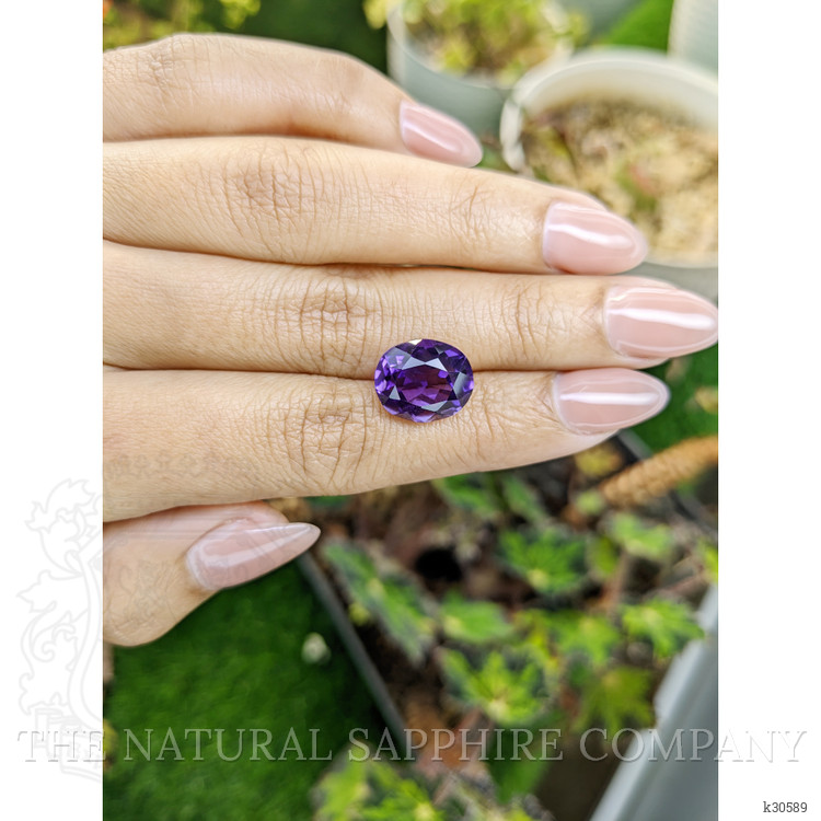 6.60 Ct. Purple Amethyst from Brazil