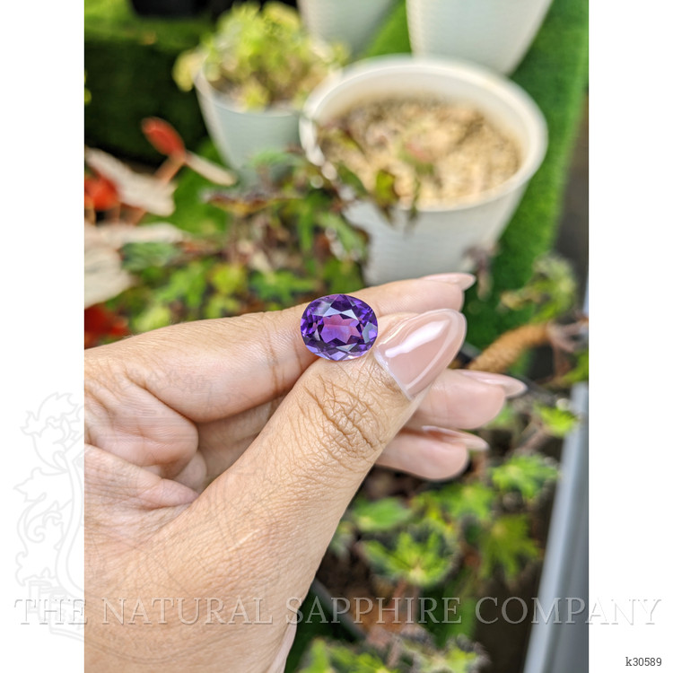 6.60 Ct. Purple Amethyst from Brazil