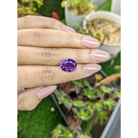5.99 Ct. Purple Amethyst from Brazil Life Style