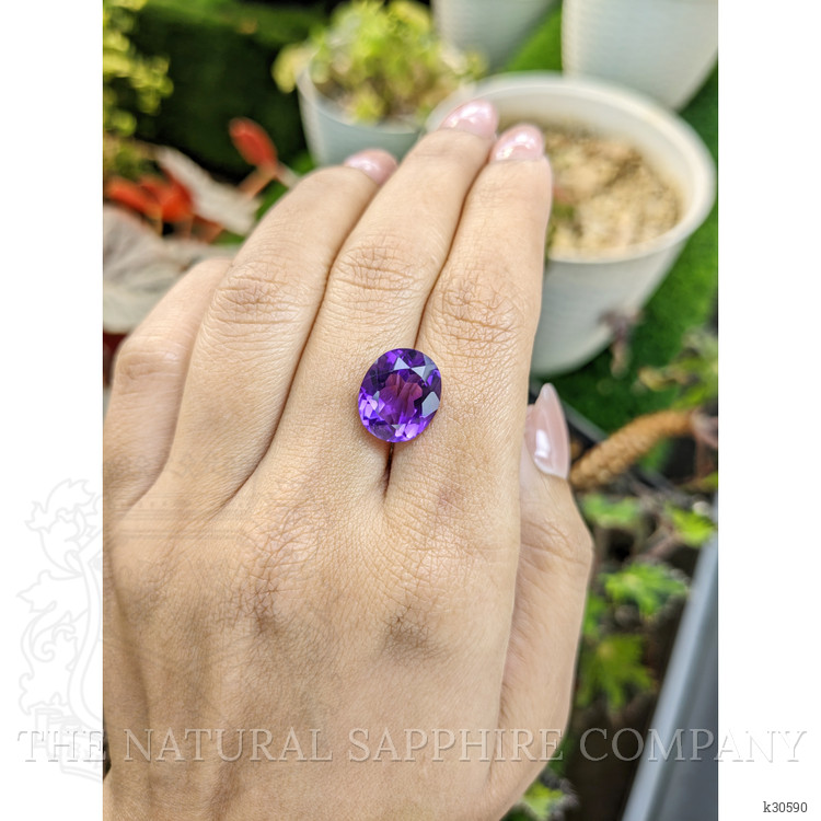 5.99 Ct. Purple Amethyst from Brazil