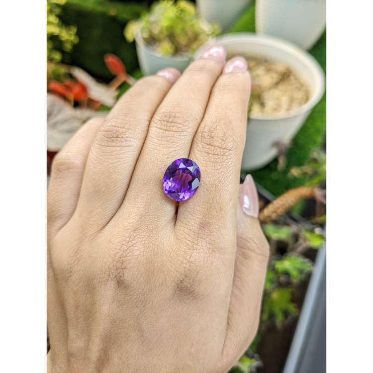 5.99 Ct. Purple Amethyst from Brazil