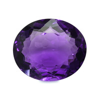 15.20 Ct.Tw. Oval Amethyst