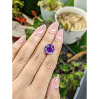 6.12 Ct. Purple Amethyst from Brazil Life Style