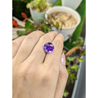 6.12 Ct. Purple Amethyst from Brazil Life Style