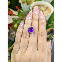 6.12 Ct. Purple Amethyst from Brazil Life Style