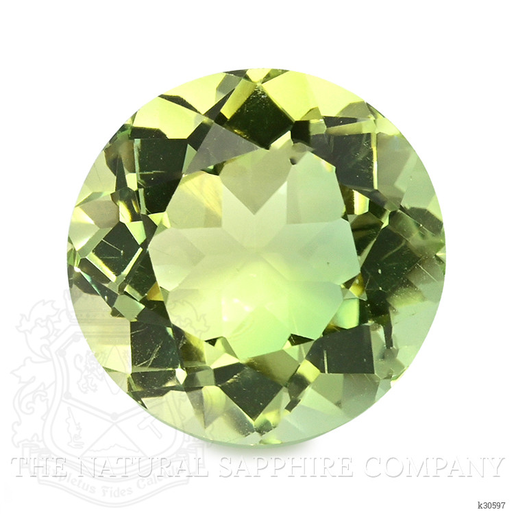 5.84 Ct. Yellowish Green Prasiolite from Brazil