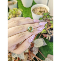 5.84 Ct. Yellowish Green Prasiolite from Brazil Life Style
