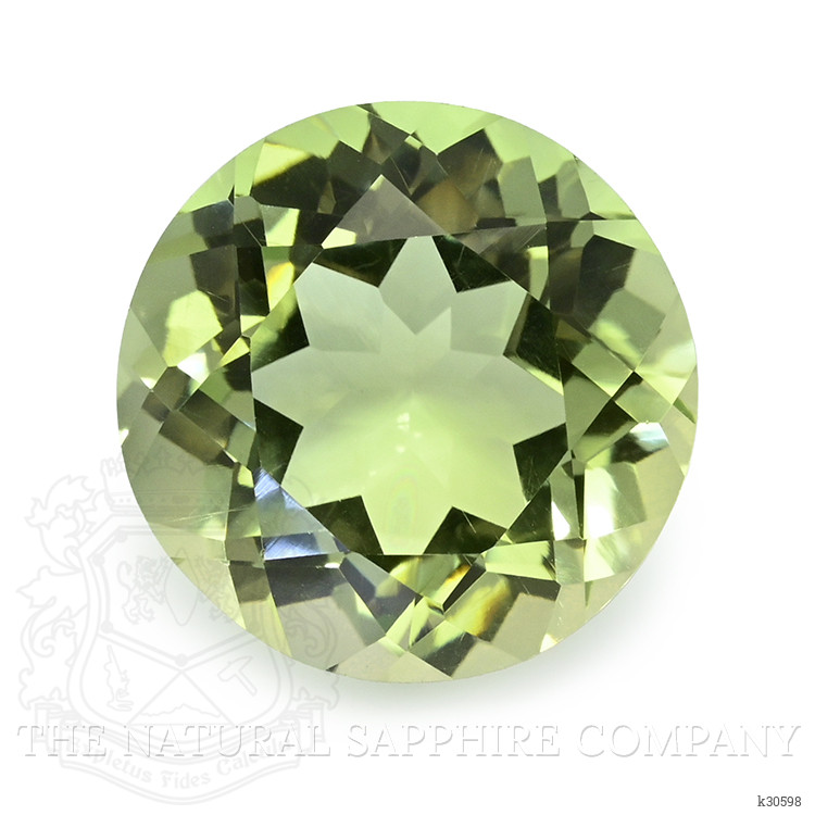 5.71 Ct. Yellowish Green Prasiolite from Brazil