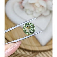 5.61 Ct. Yellowish Green Prasiolite from Brazil Life Style