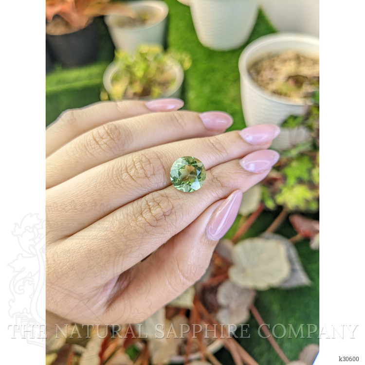 5.73 Ct. Yellowish Green Prasiolite from Brazil