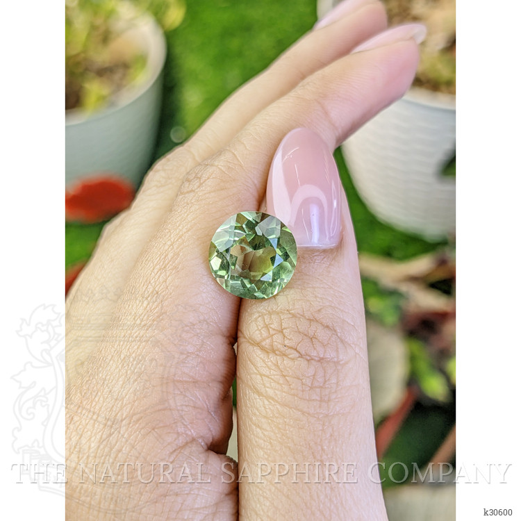5.73 Ct. Yellowish Green Prasiolite from Brazil