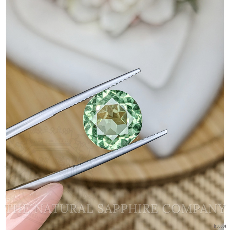 6.16 Ct. Yellowish Green Prasiolite from Brazil