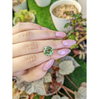 5.02 Ct. Green Prasiolite from Brazil Life Style