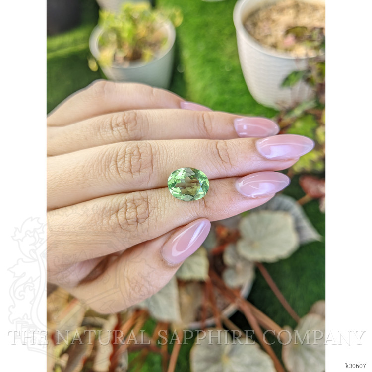 4.98 Ct. Green Prasiolite from Brazil