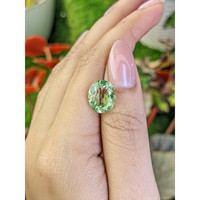 4.98 Ct. Green Prasiolite from Brazil Life Style