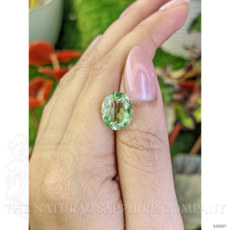4.98 Ct. Green Prasiolite from Brazil
