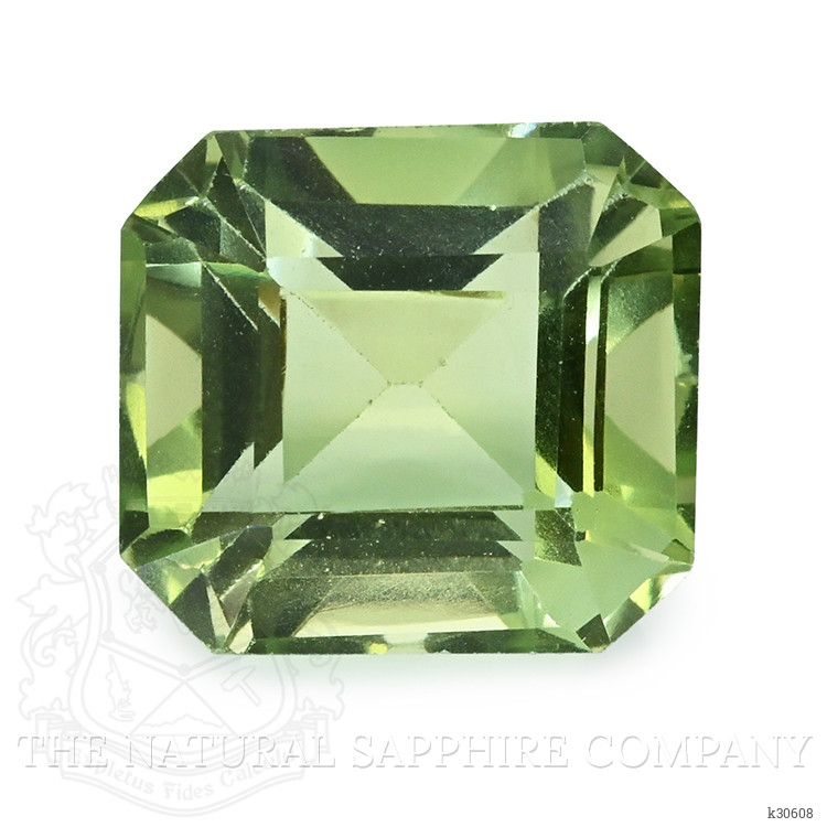 10.74 Ct. Yellowish Green Prasiolite from Brazil