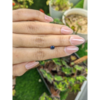 0.55 Ct. Blue Spinel from Ceylon (Sri Lanka) Life Style