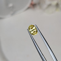 1.53 Ct. Yellow Zircon from Ceylon (Sri Lanka) Life Style