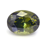 2.78 Ct. Yellowish Green Zircon from Ceylon (Sri Lanka) Video