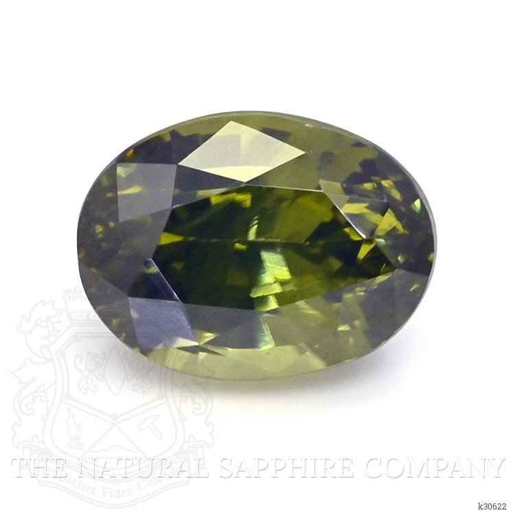 2.78 Ct. Yellowish Green Zircon from Ceylon (Sri Lanka)