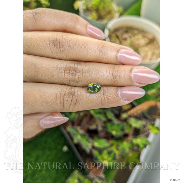 2.78 Ct. Yellowish Green Zircon from Ceylon (Sri Lanka)