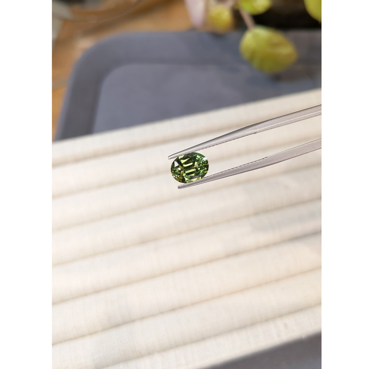 1.47 Ct. Green Chrome Tourmaline from Africa