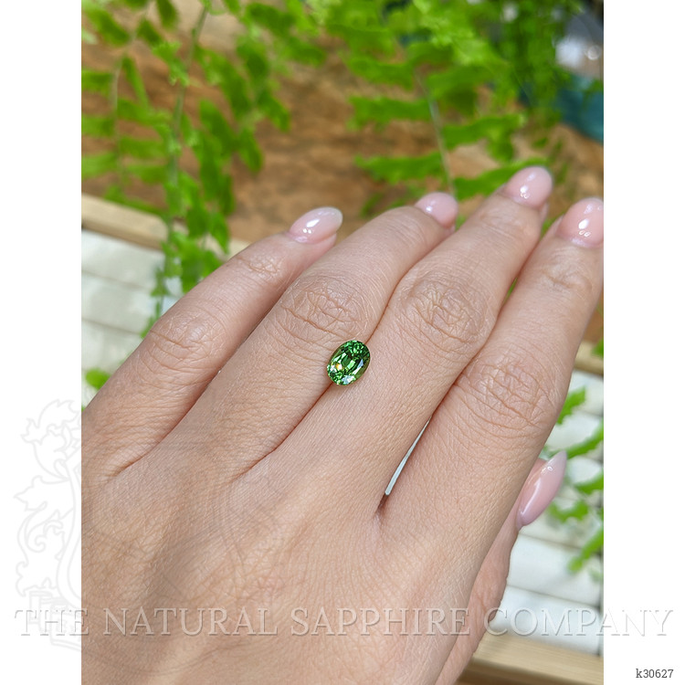 1.11 Ct. Green Chrome Tourmaline from Africa