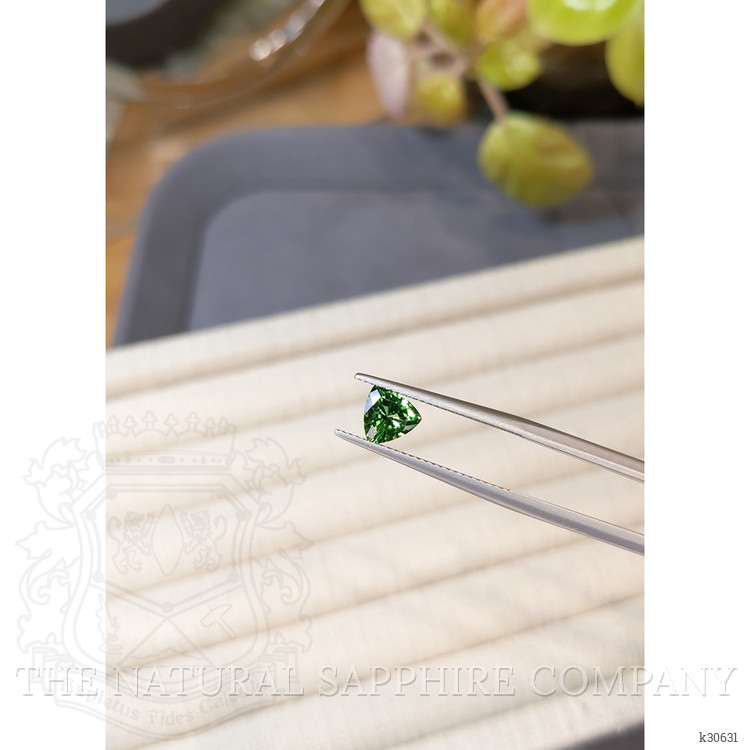 0.80 Ct. Green Chrome Tourmaline from Africa