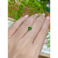 0.70 Ct. Green Chrome Tourmaline from Africa Life Style