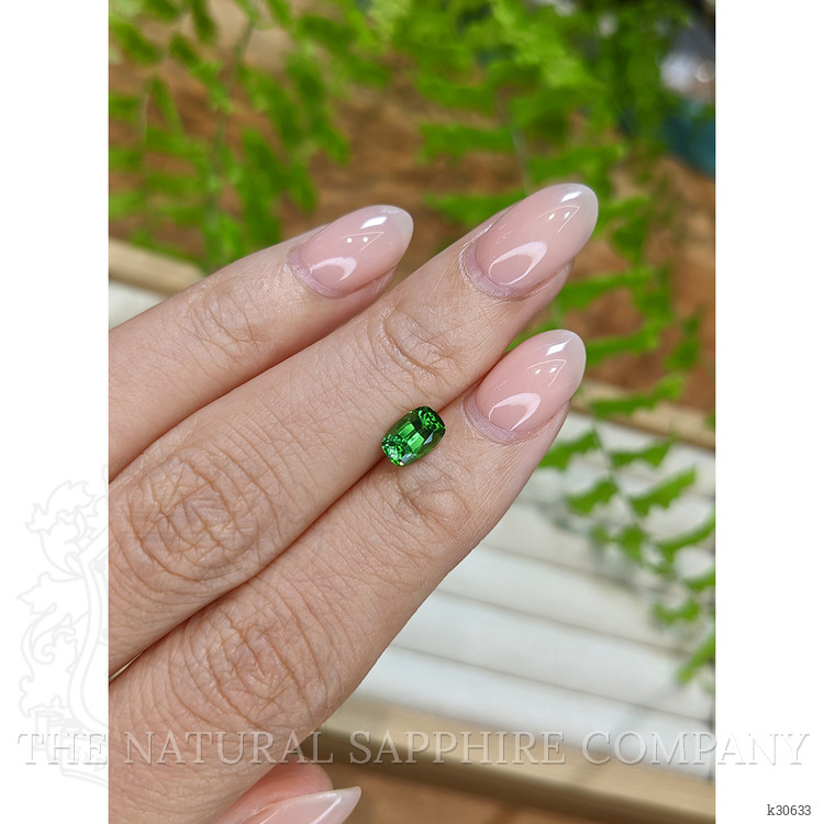 0.81 Ct. Green Chrome Tourmaline from Africa