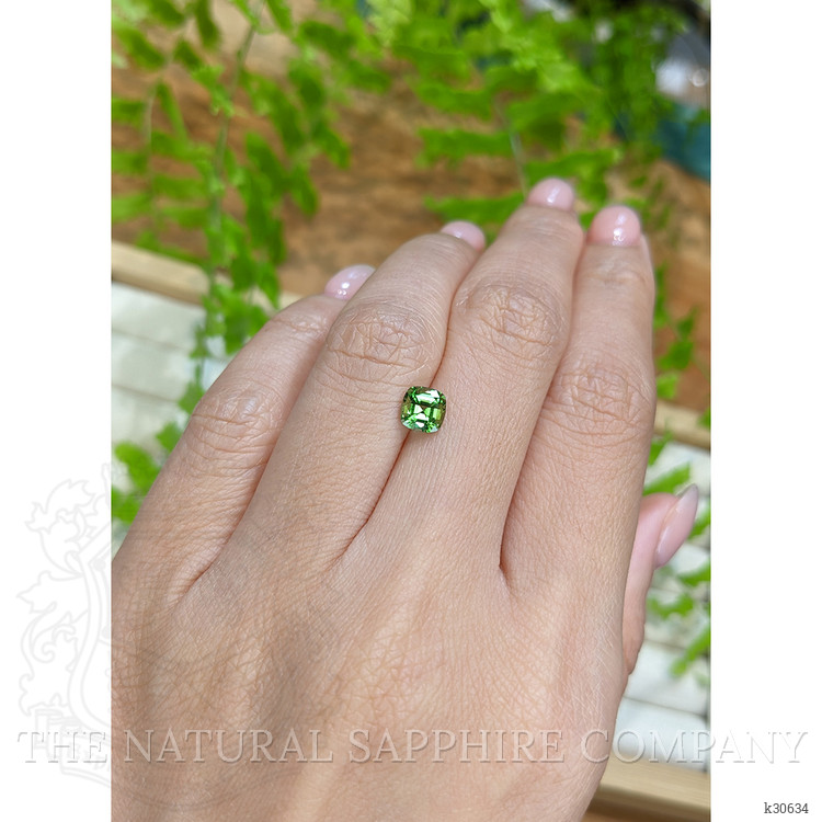 0.81 Ct. Green Chrome Tourmaline from Africa